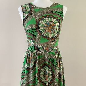 La Reyna vintage fit and flare dress, size M